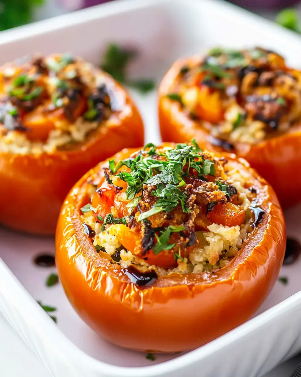 Stuffed Tomatoes First Image First Image