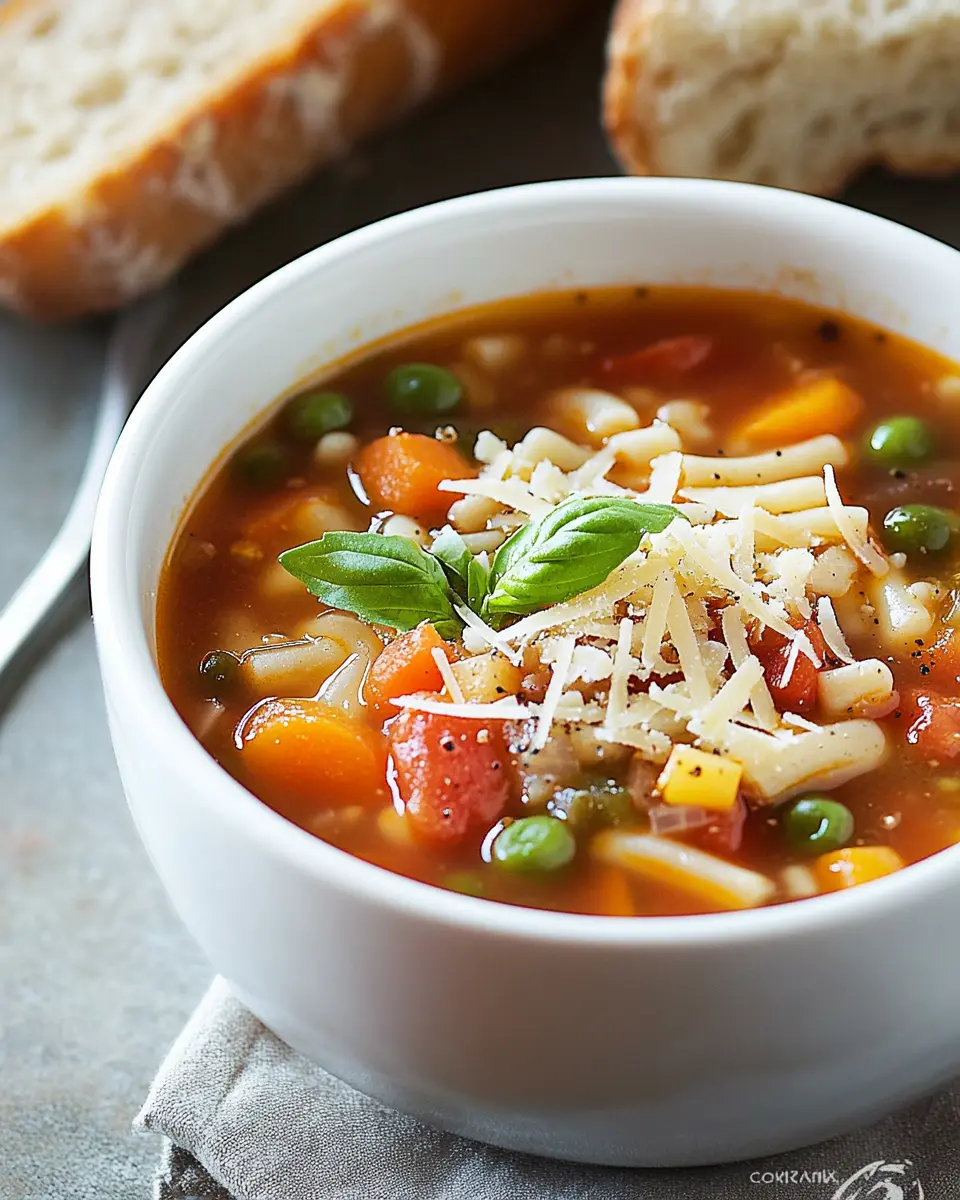 Quick and Easy Minestrone First Image First Image