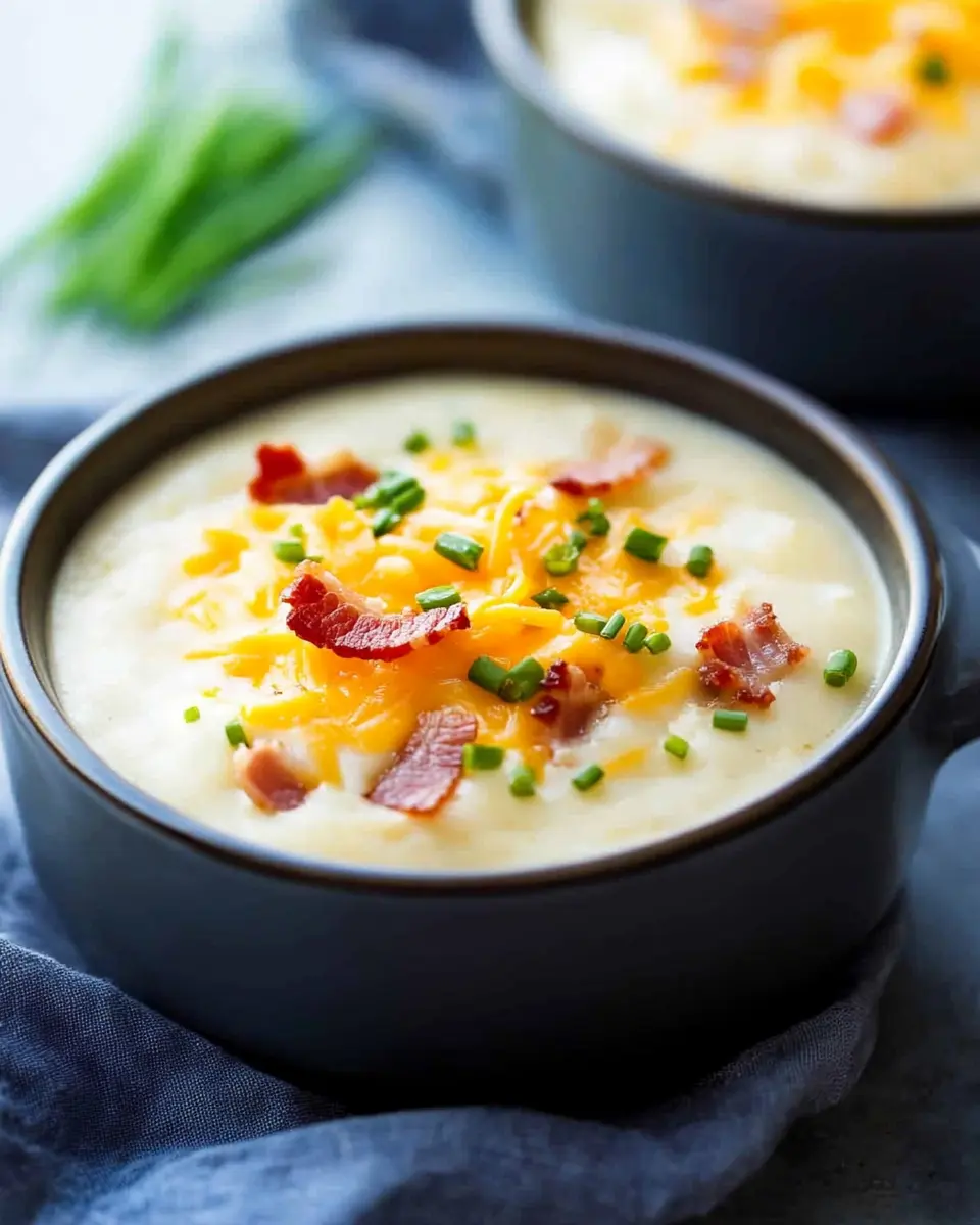 Loaded Baked Potato Soup with Bacon First Image First Image