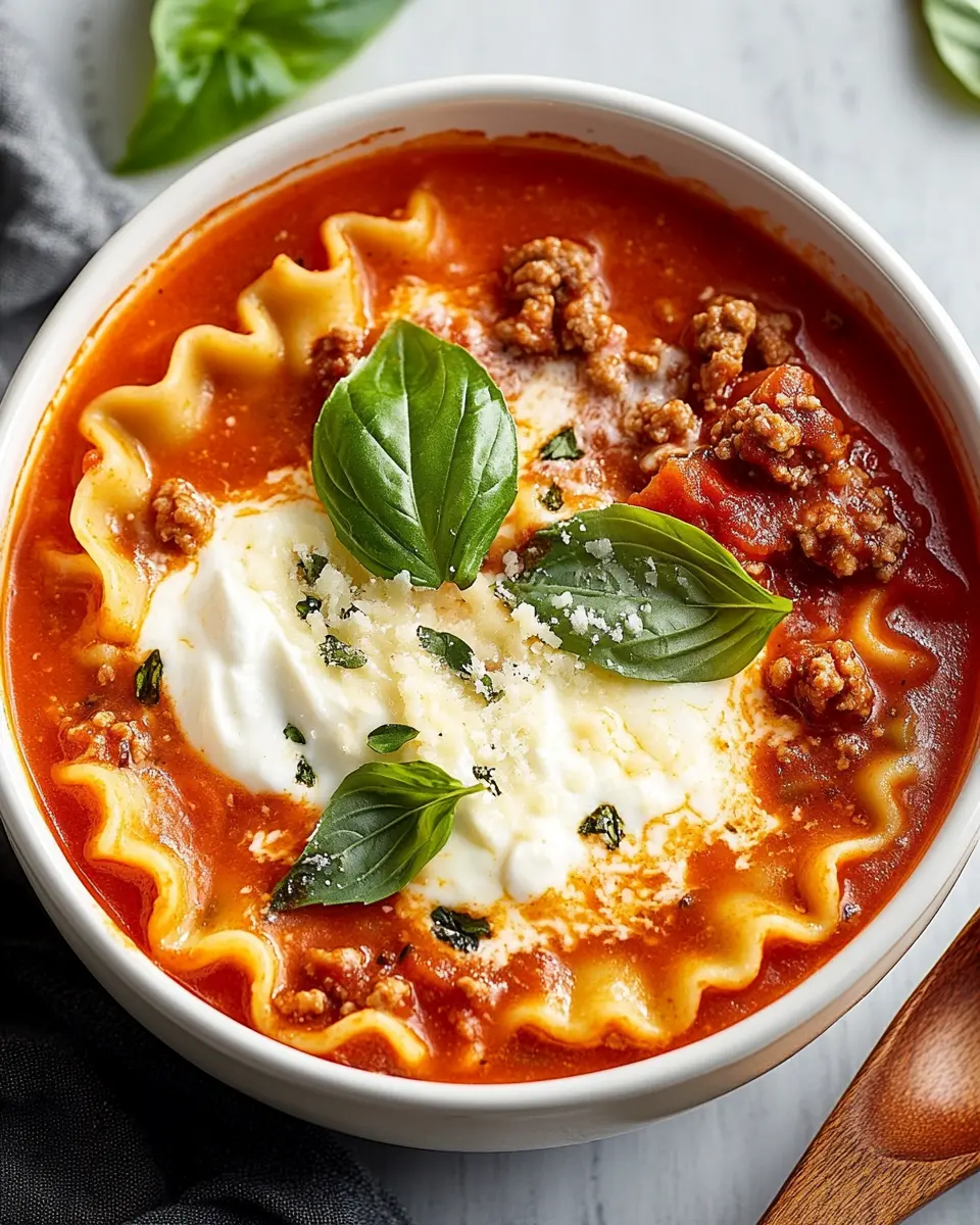 Lasagna Soup First Image First Image
