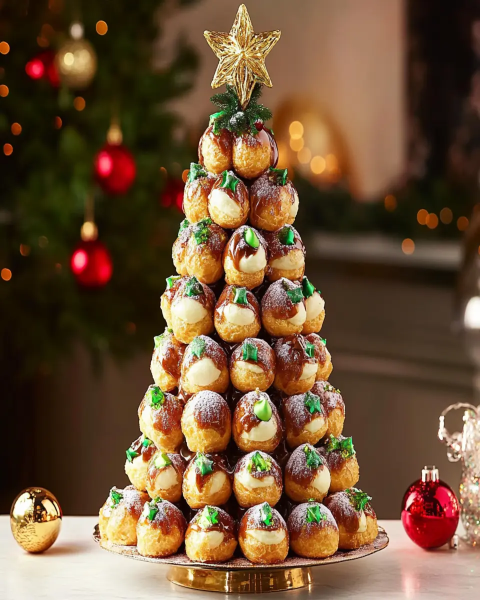Christmas Tree Croquembouche First Image First Image
