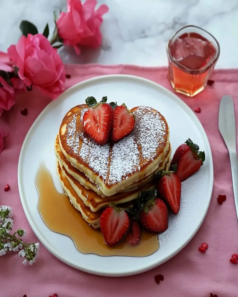 Valentine’s Day Pancakes First Image First Image