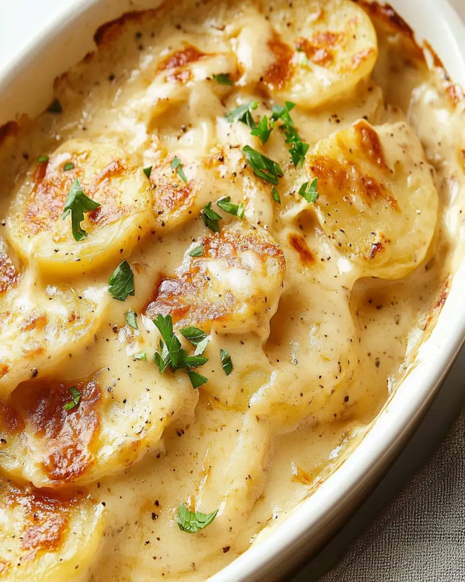 Crockpot Scalloped Potatoes First Image First Image