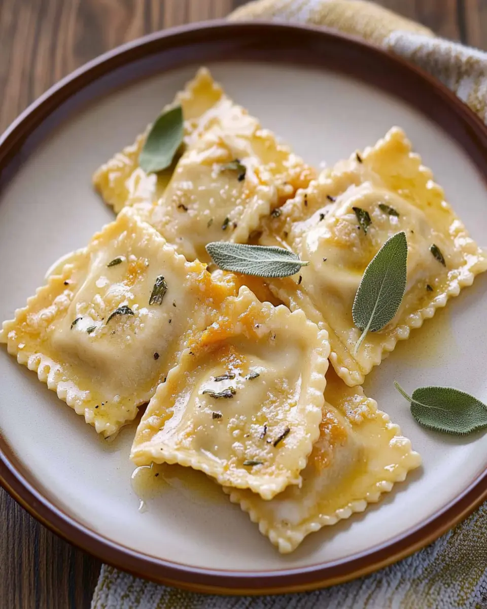 Butternut Squash Ravioli First Image First Image