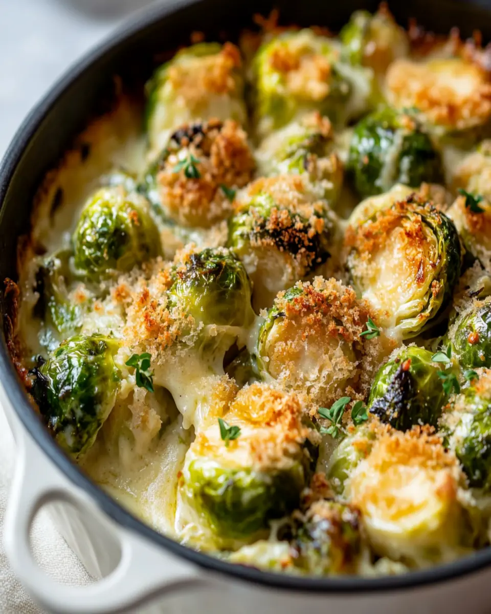 Brussels Sprouts Gratin First Image First Image