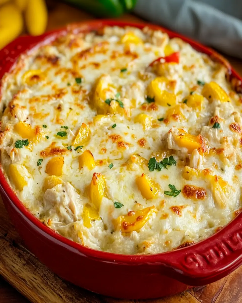 Baked Chicken Banana Pepper Dip First Image First Image