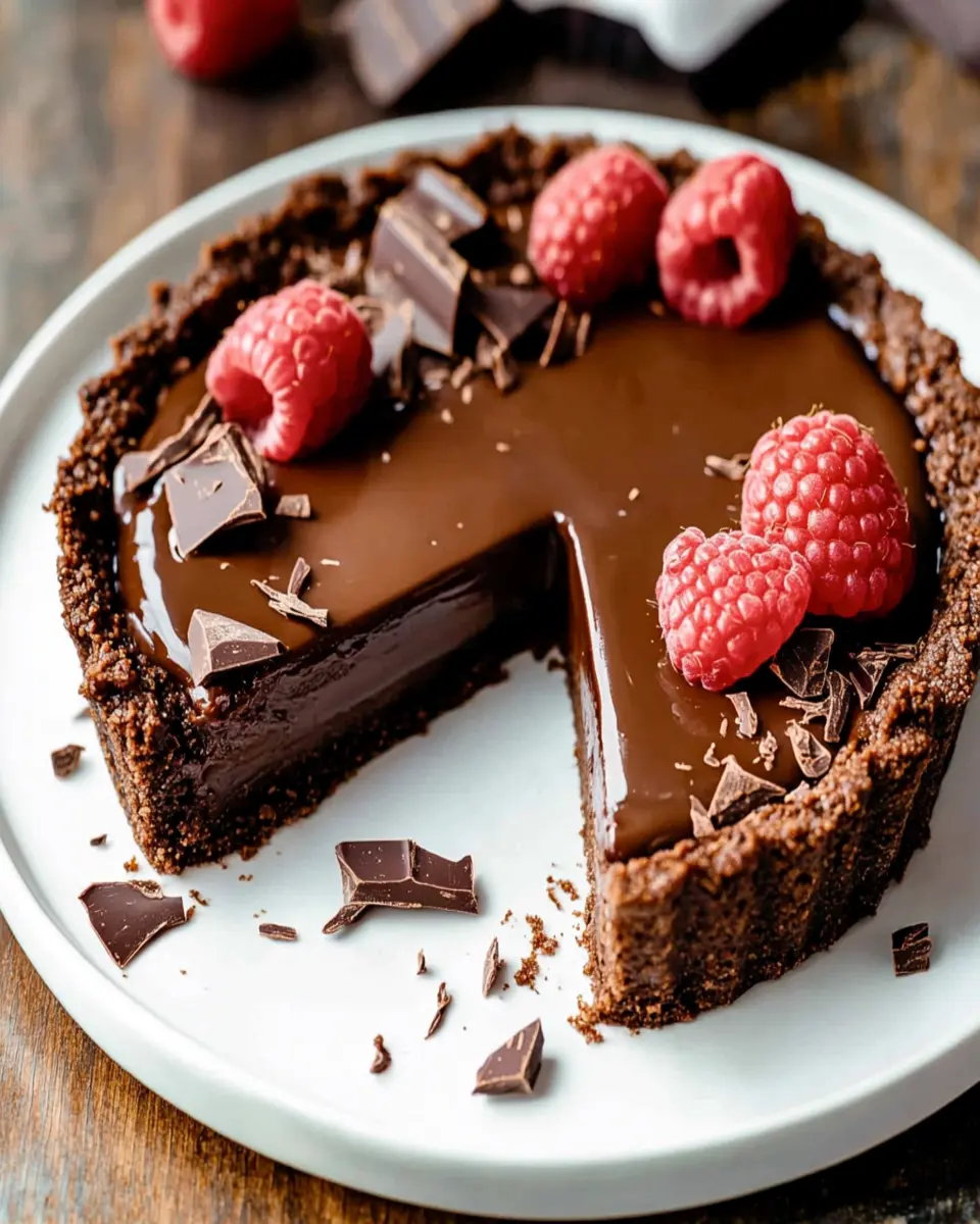 no-bake nutella tart First Image First Image