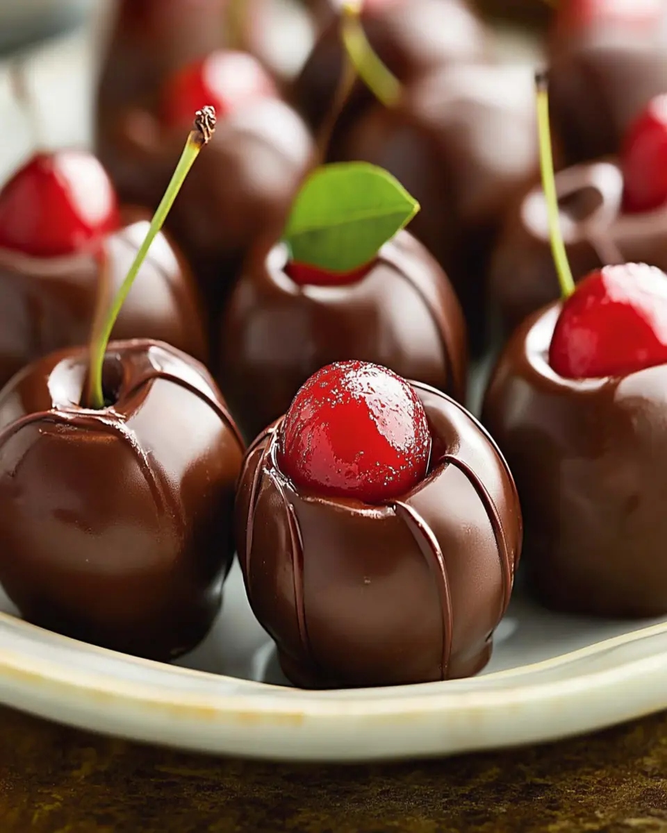 Chocolate Covered Cherries First Image First Image
