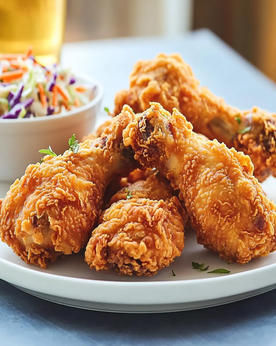 Triple-Dipped Fried Chicken First Image First Image