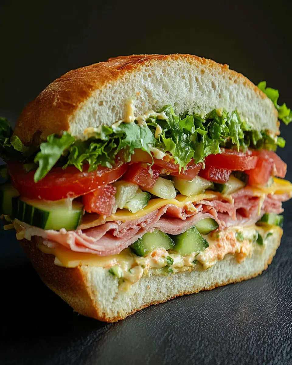 Grinder Salad Sandwich First Image First Image