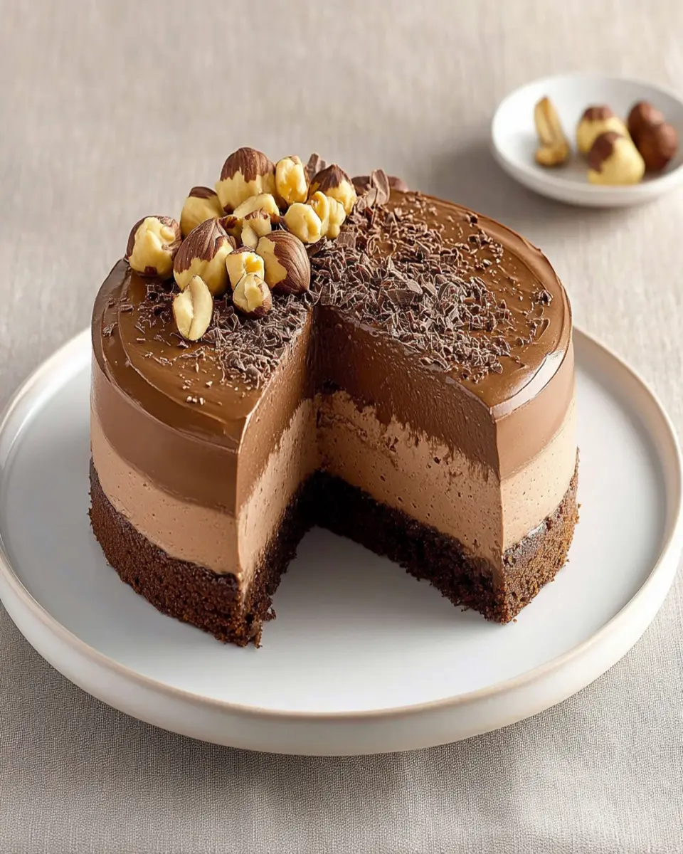 Mocha Hazelnut Torte First Image First Image