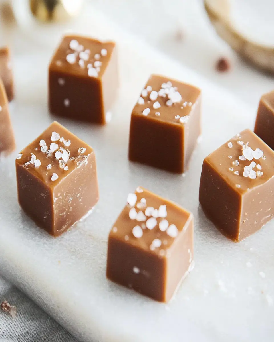 Salted Honey and Peanut Butter Freezer Fudge First Image First Image