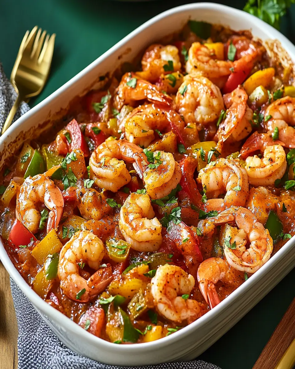 Cajun Shrimp Casserole First Image First Image
