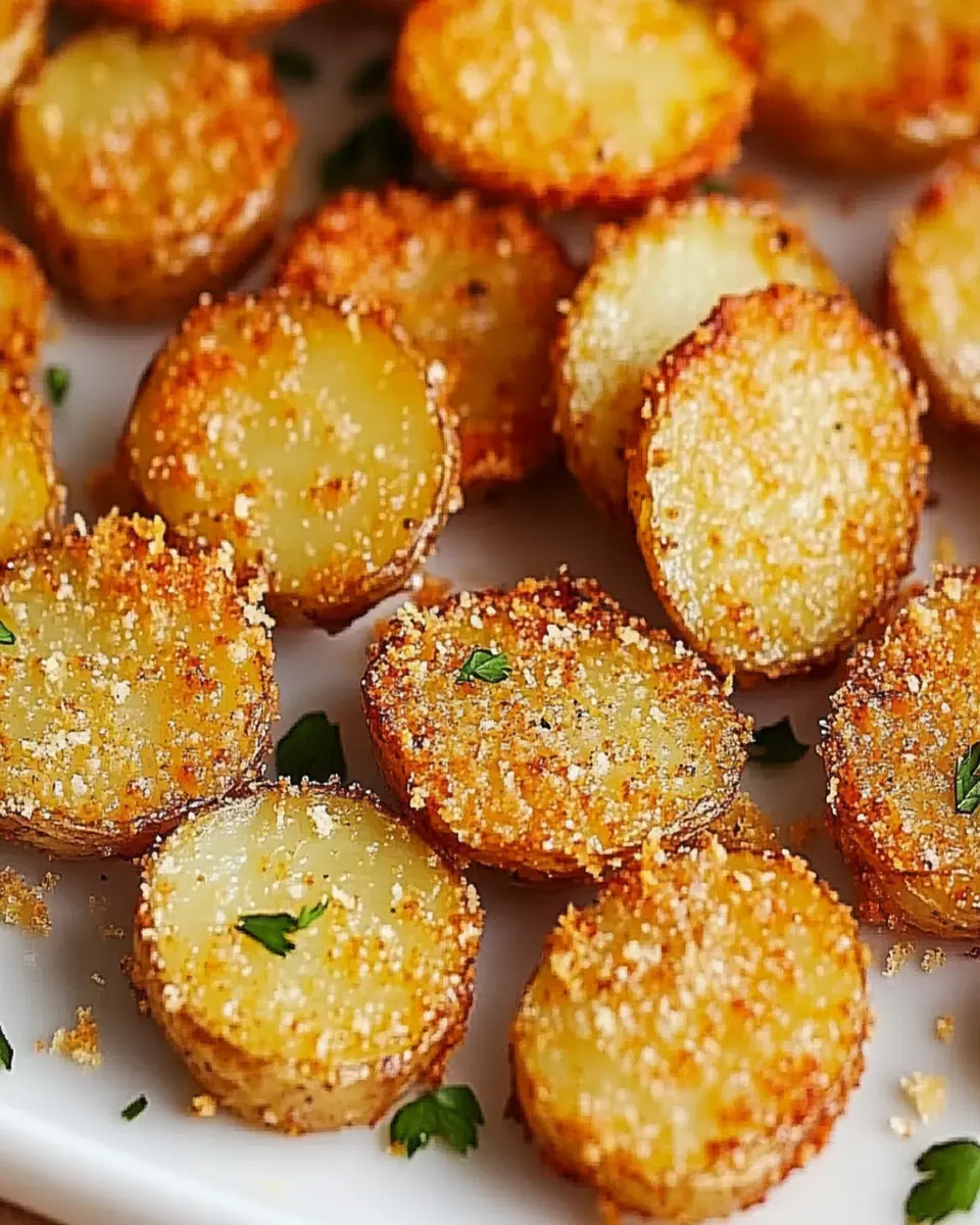 Parmesan-Crusted Roasted Potatoes First Image First Image