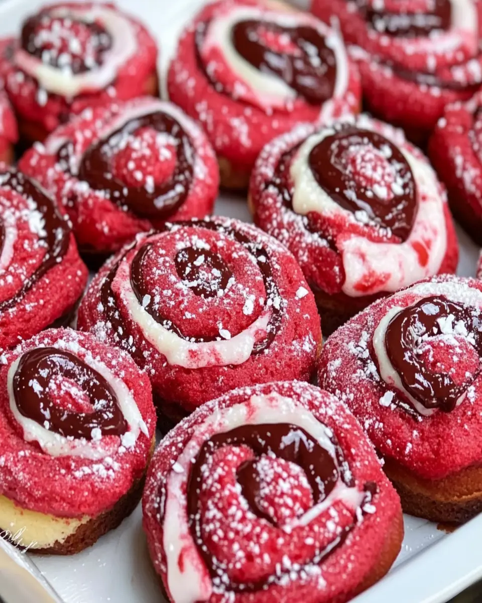 Red Velvet Nutella Rolls First Image First Image
