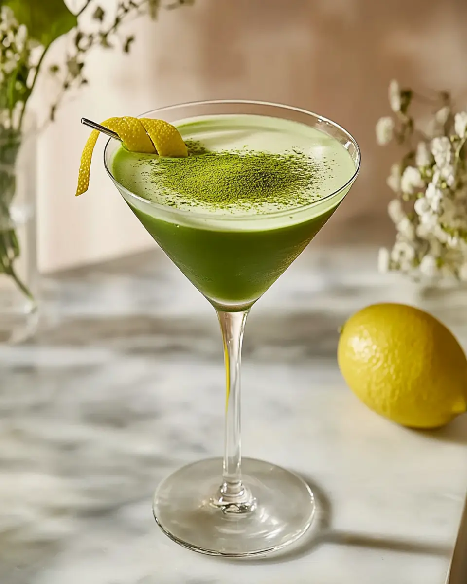 Matcha Martini First Image First Image