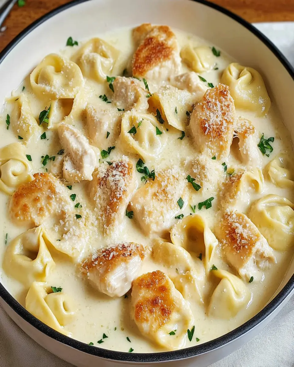 Chicken Tortellini Alfredo First Image First Image