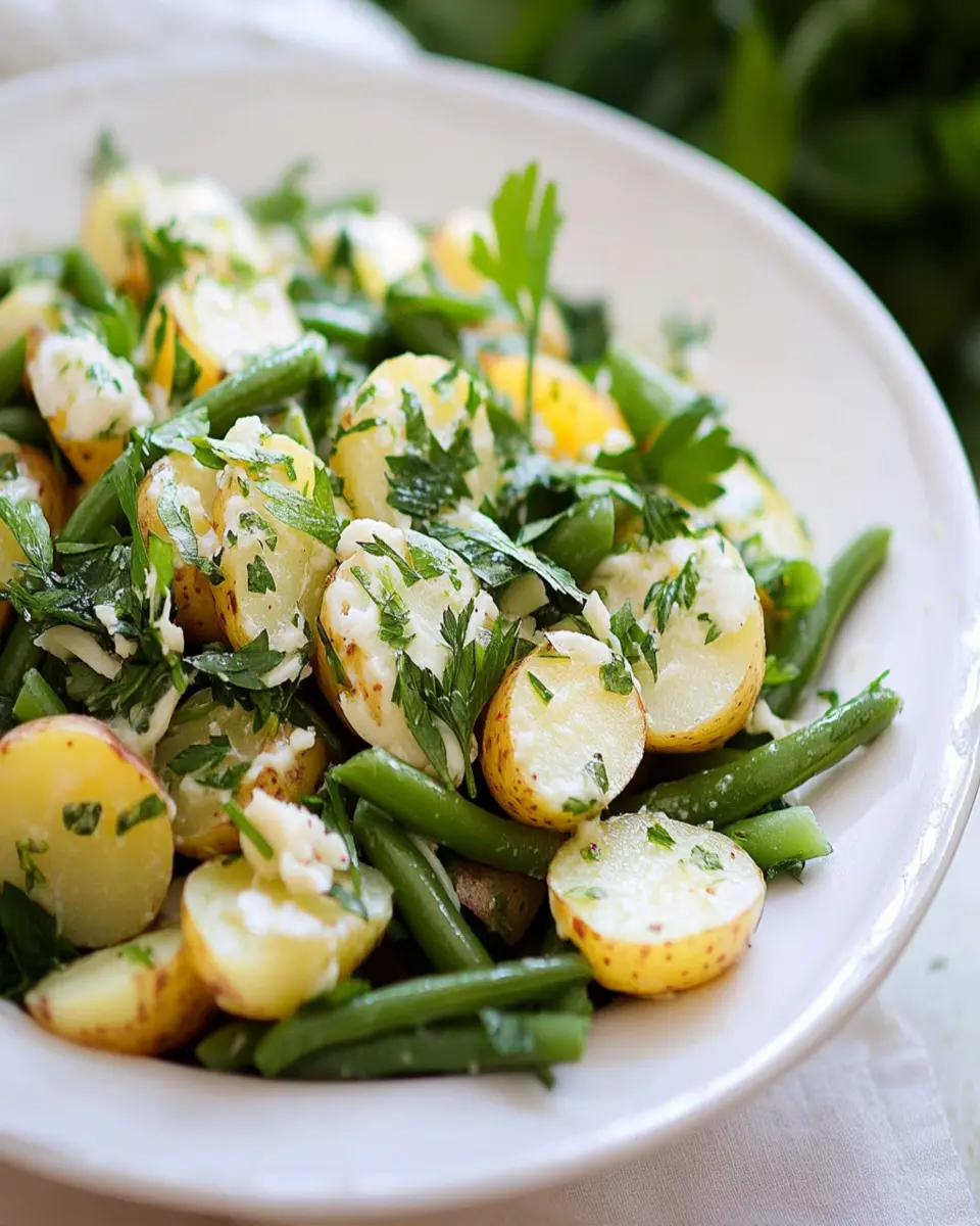 Potato and Green Bean Salad First Image First Image