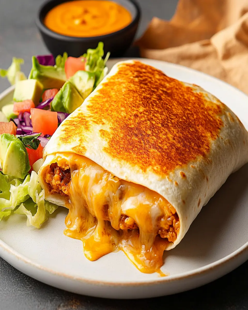 Copycat Taco Bell Grilled Cheese Burrito First Image First Image