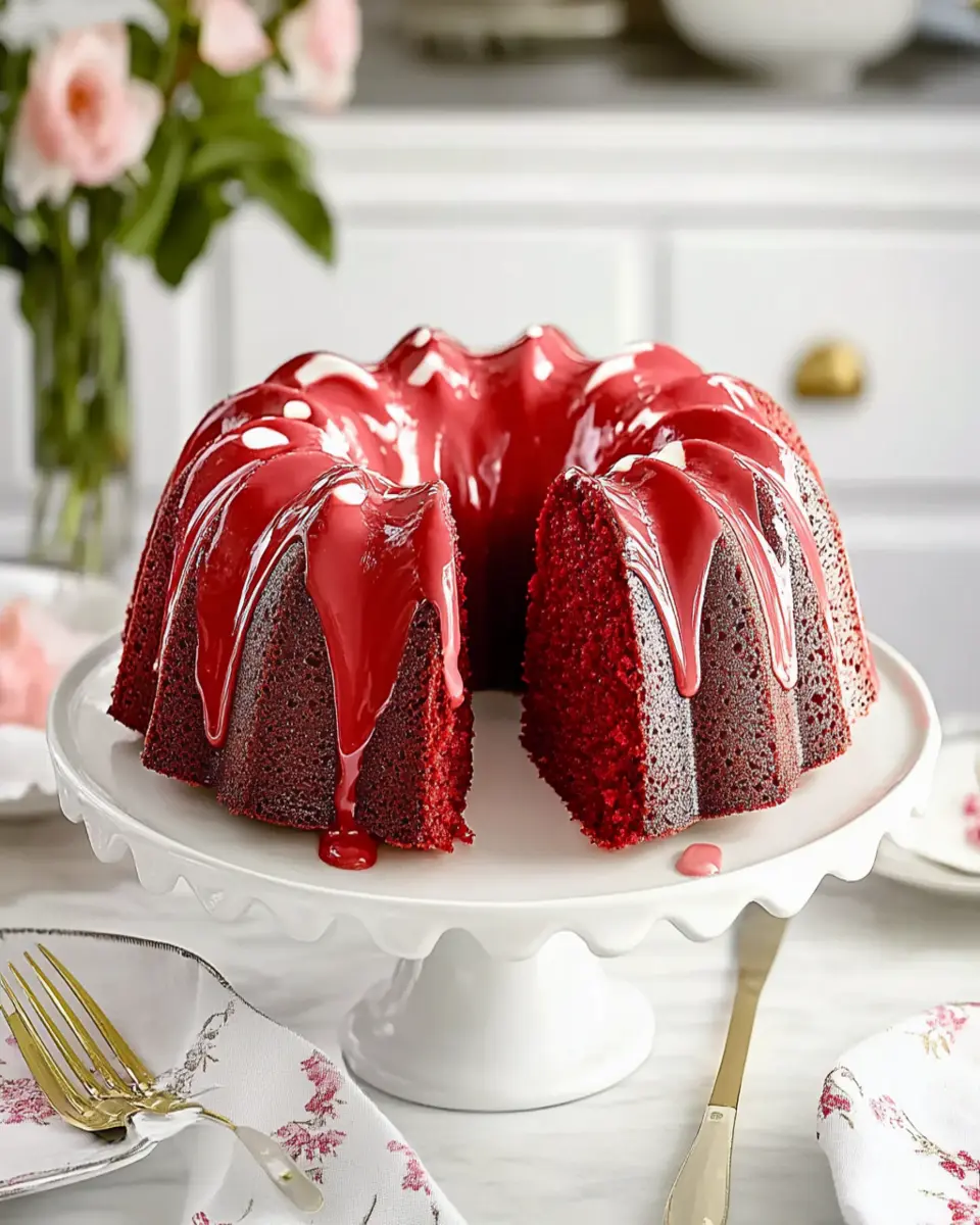 Cheerwine Bundt Cake First Image First Image