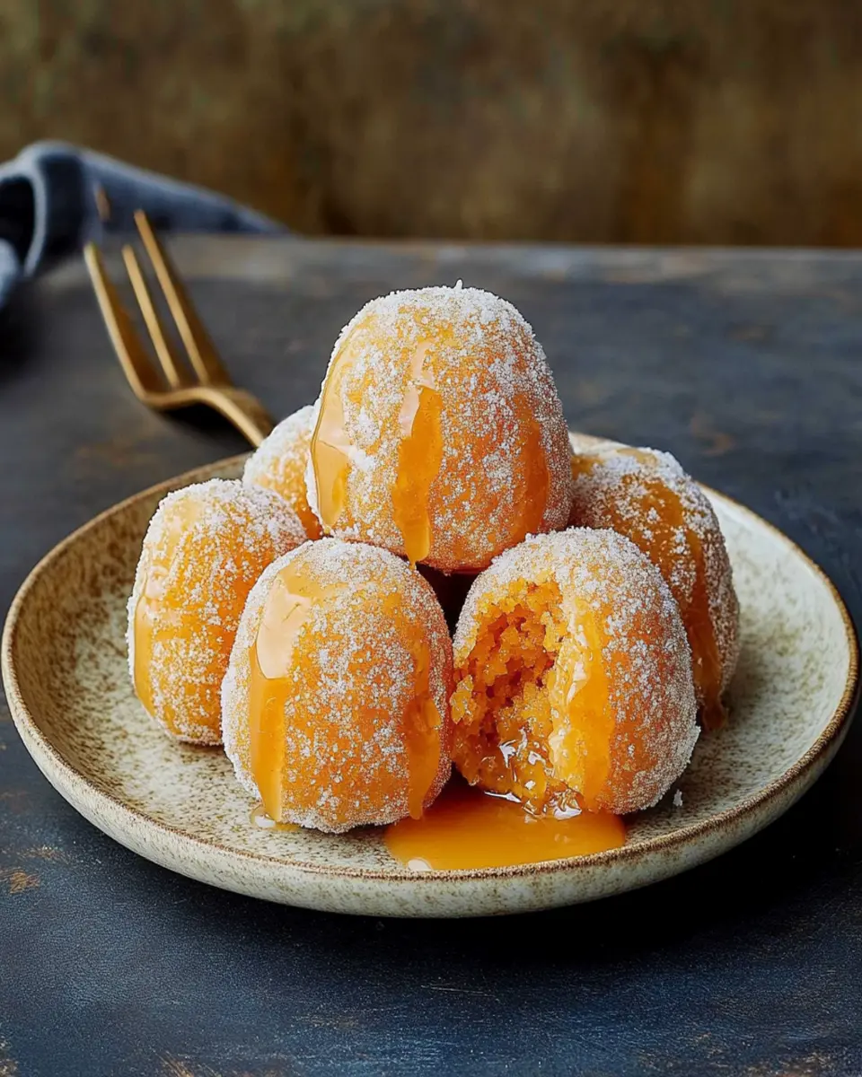 Orange Snow Balls First Image First Image