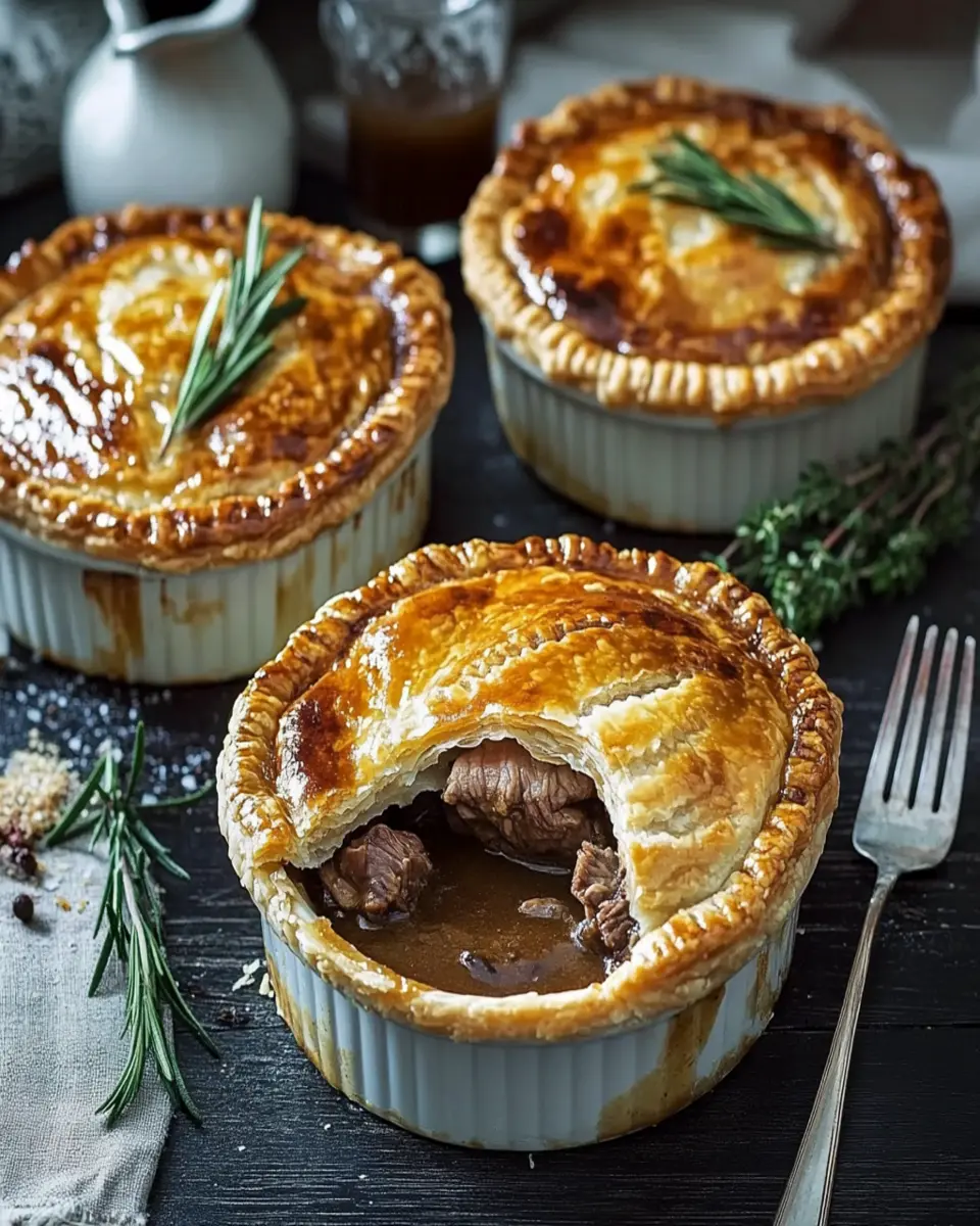 Venison and stout pot pies First Image First Image