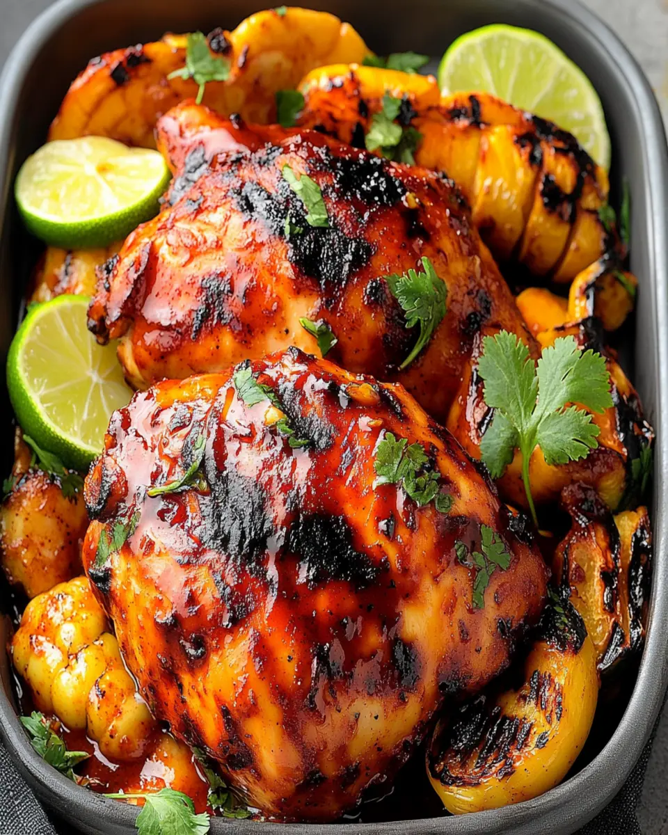 Sweet and Spicy Chipotle Chicken First Image First Image