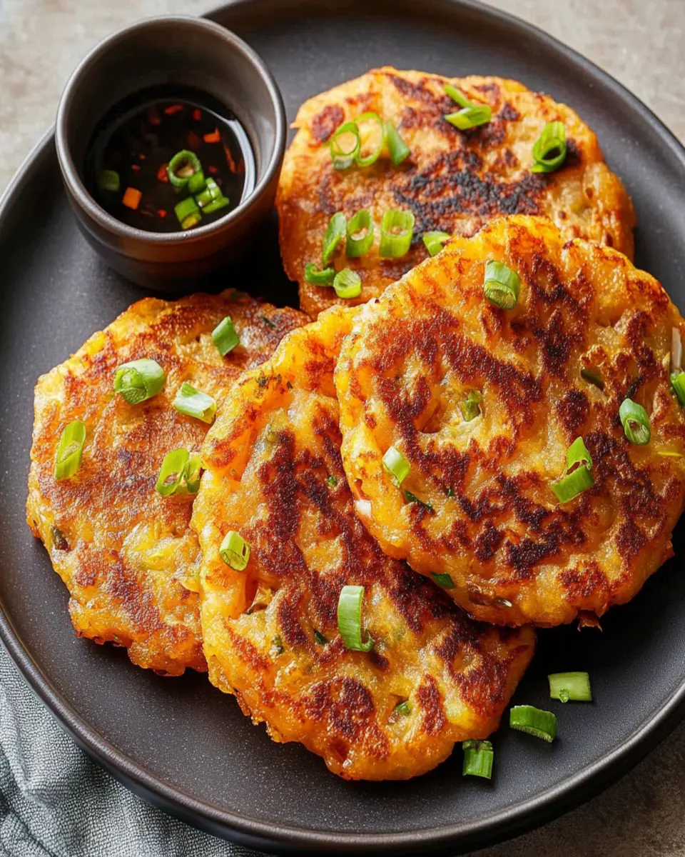 Kimchi Pancakes (Kimchijeon) First Image First Image