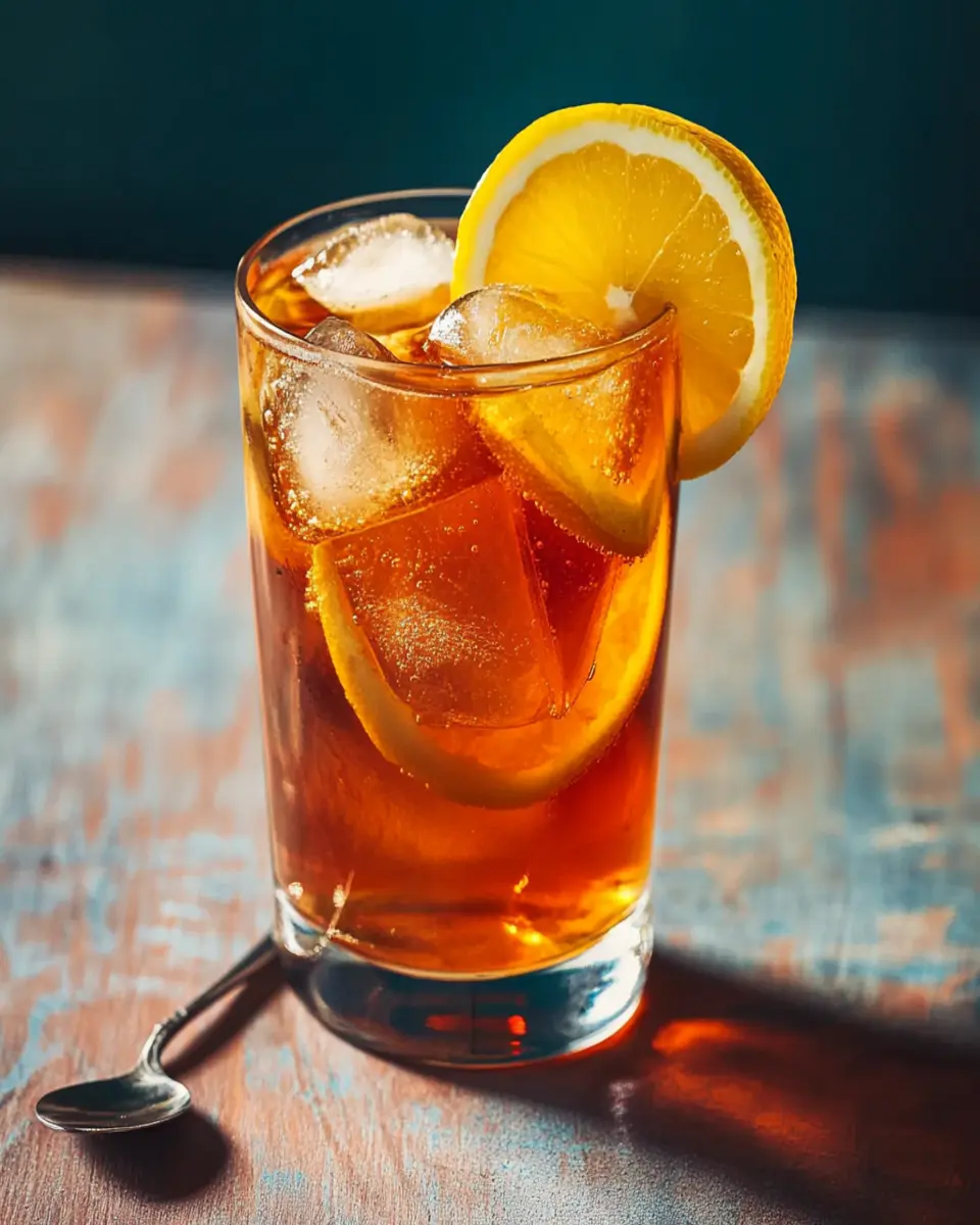 Citrus early grey iced tea First Image First Image