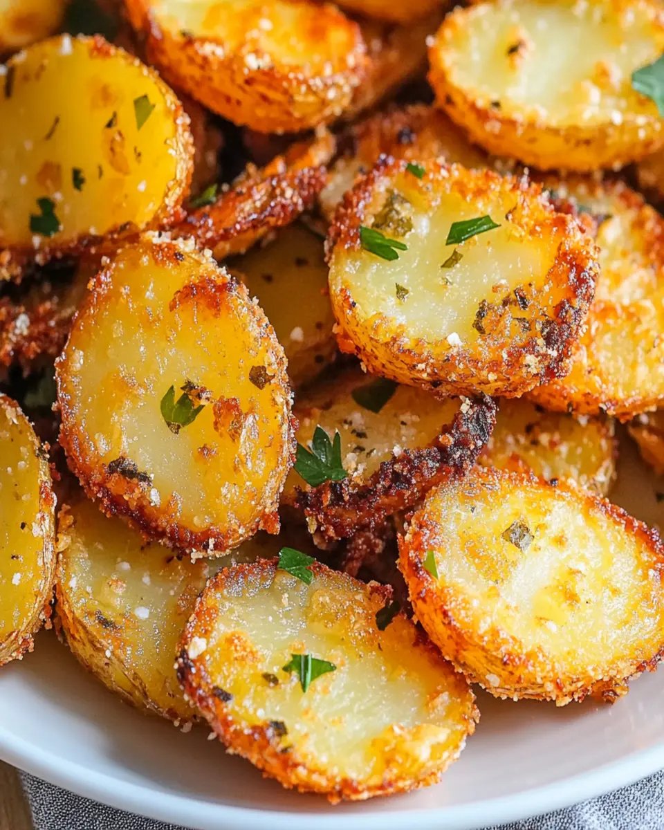 Parmesan-Crusted Potatoes First Image First Image