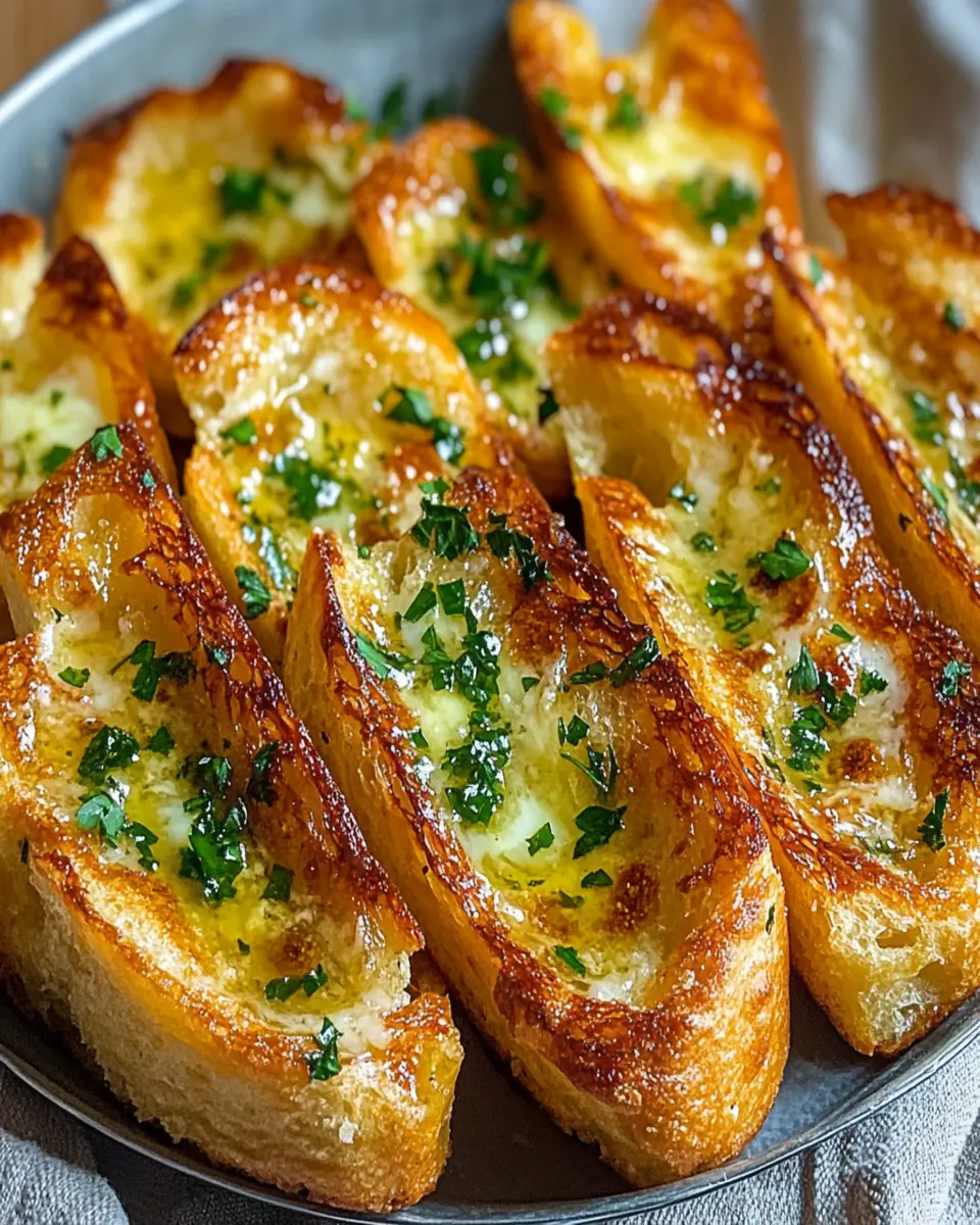 Air fryer crumpet garlic bread First Image First Image