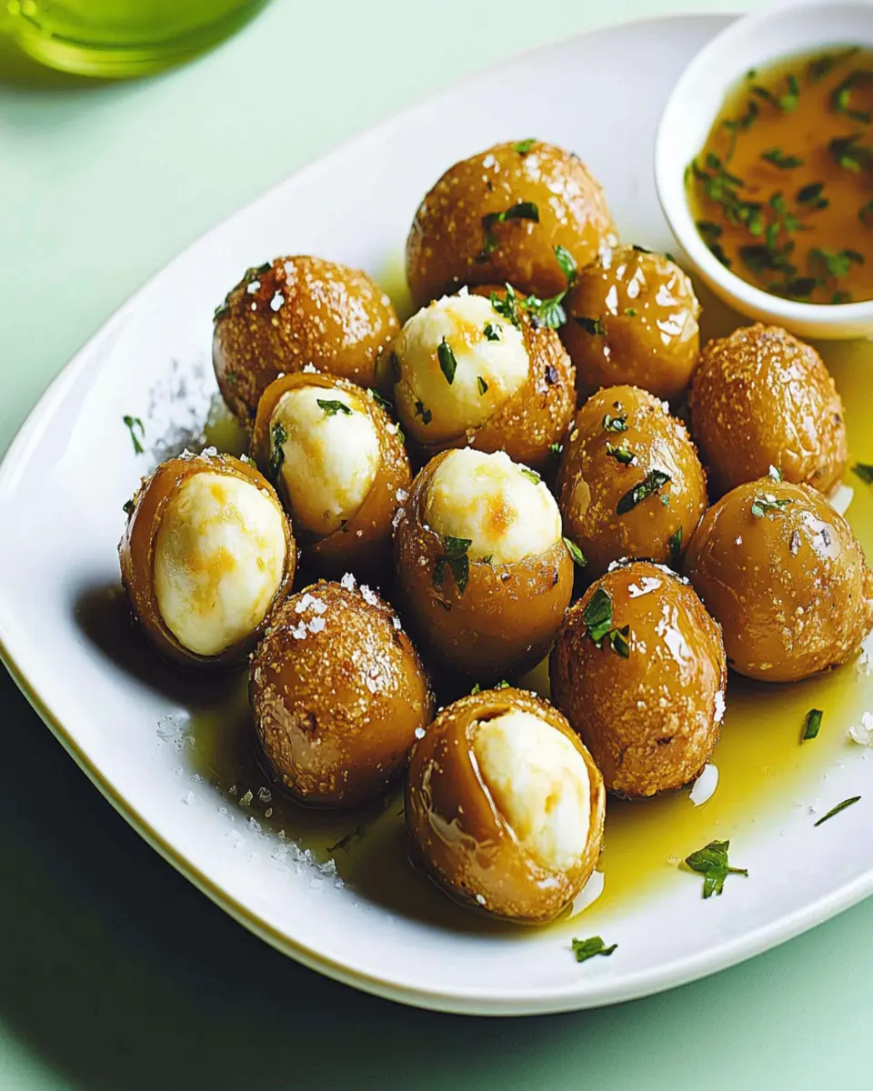 Crunchy mozzarella-stuffed olives First Image First Image