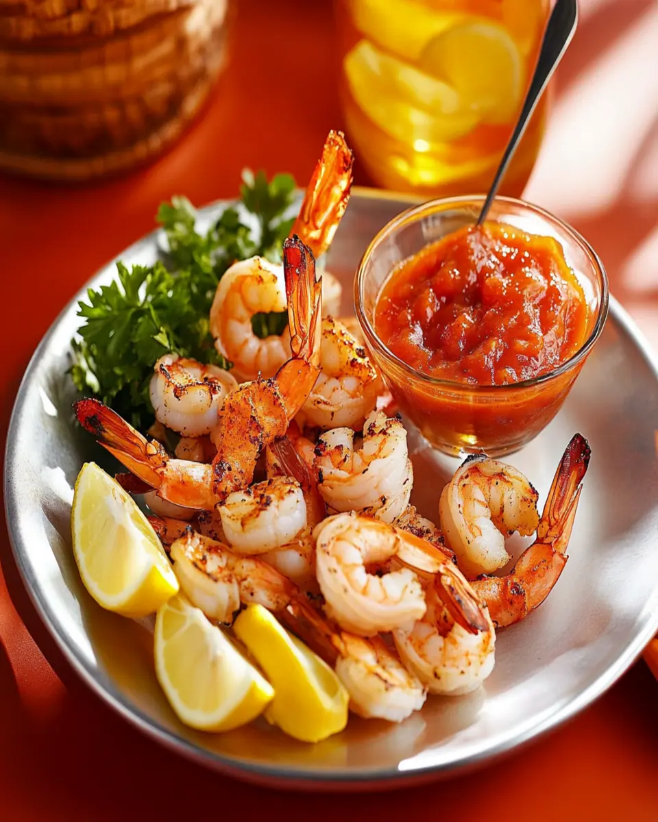 Grilled Shrimp Cocktail First Image First Image