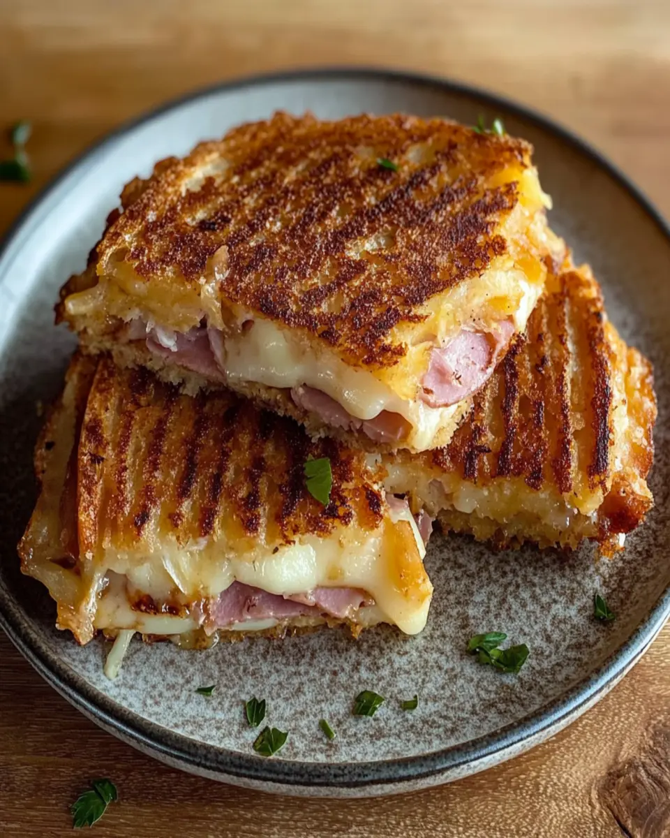 Hash brown Hawaiian toastie First Image First Image
