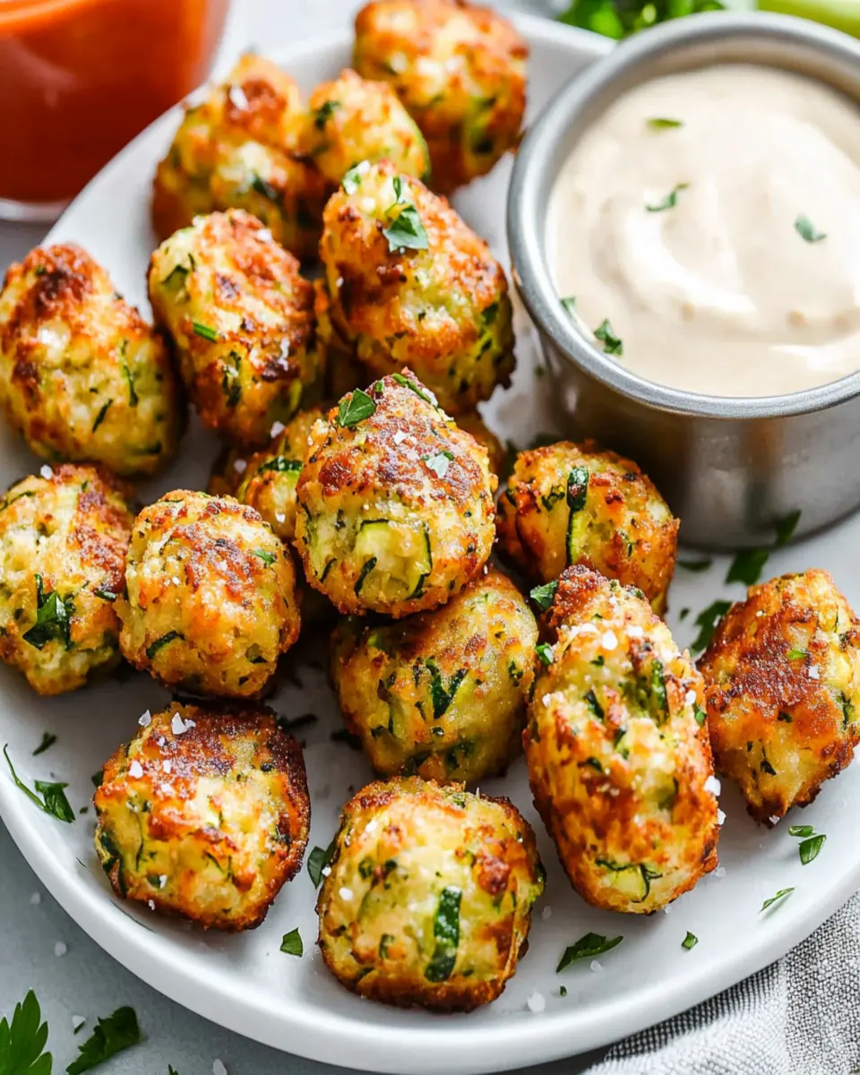 Air Fryer Zucchini Tots First Image First Image