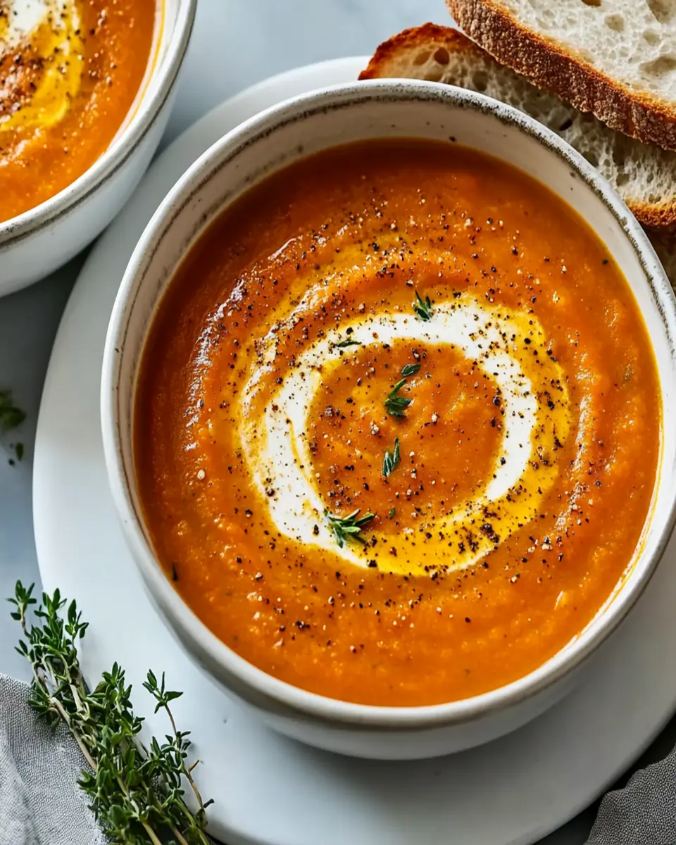 Roasted Vegetable Soup First Image First Image