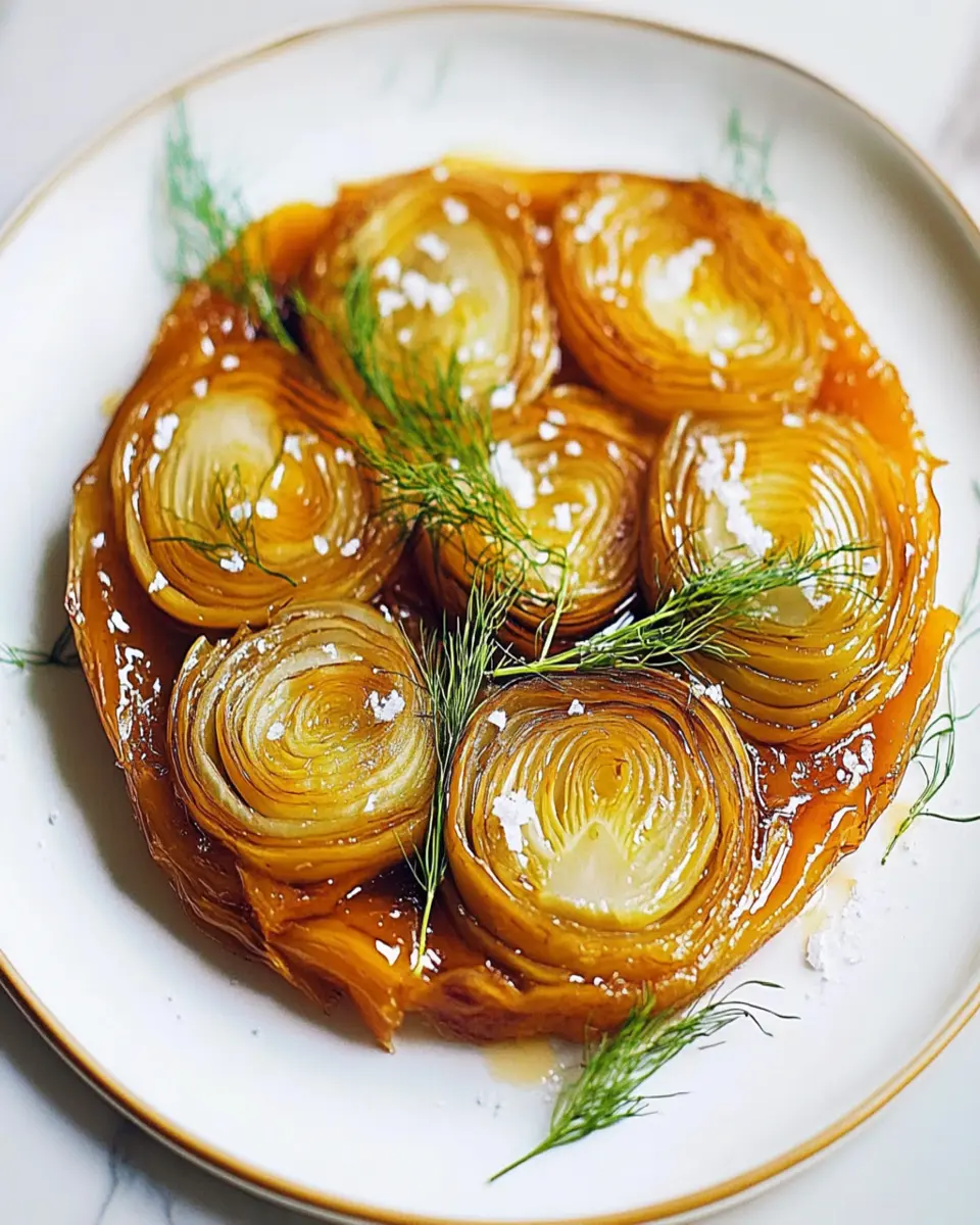Fennel tarte tatin First Image First Image