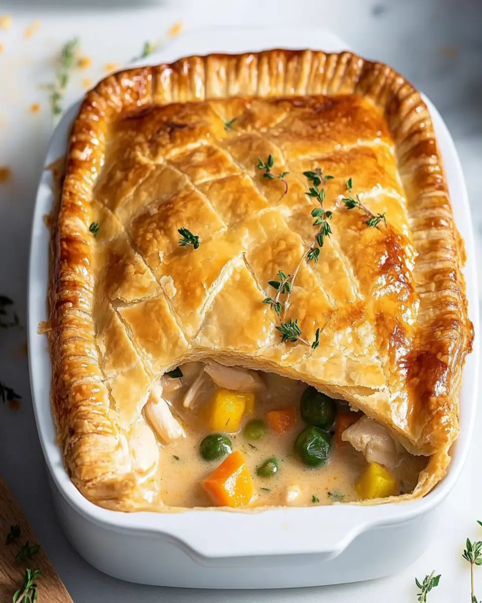 Puff Pastry Chicken Potpie First Image First Image