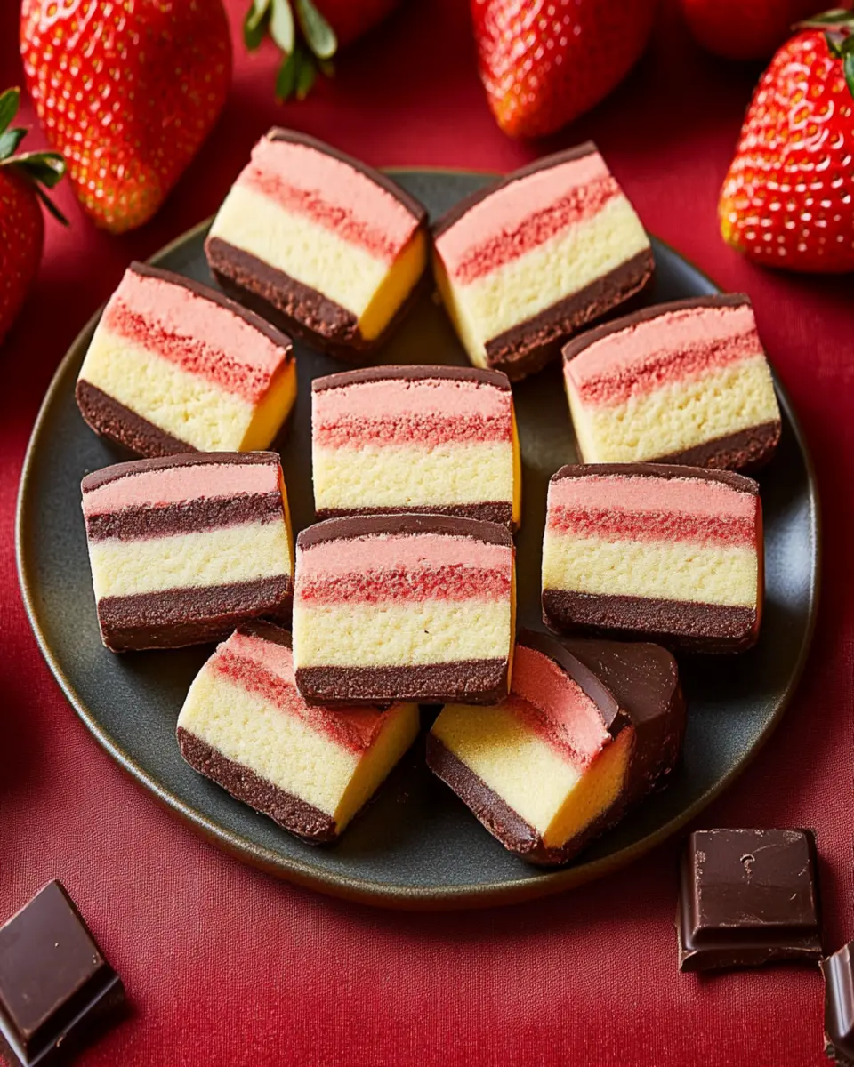 Neapolitan Cookies First Image First Image