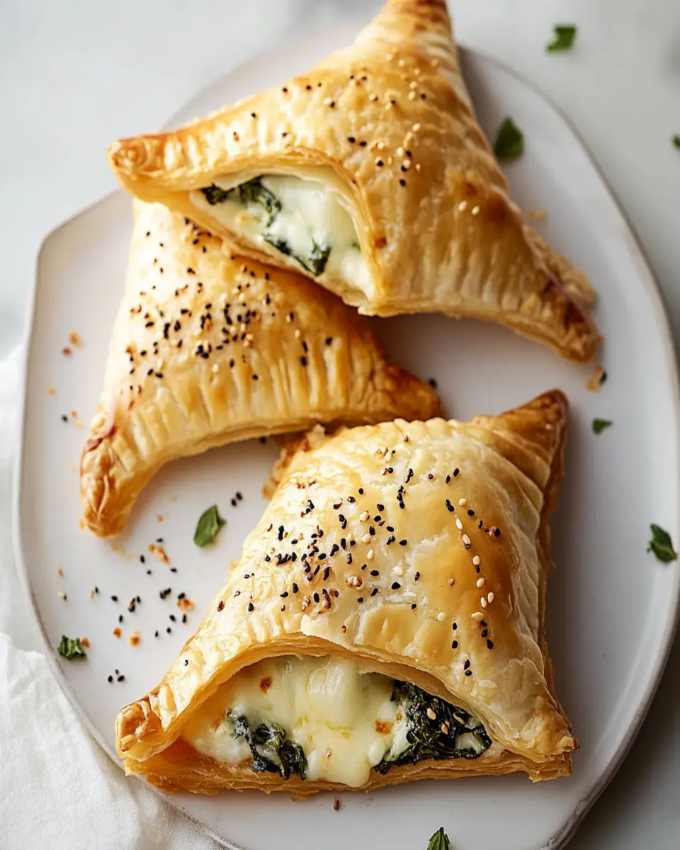 Spinach and Cheese Breakfast Pockets First Image First Image