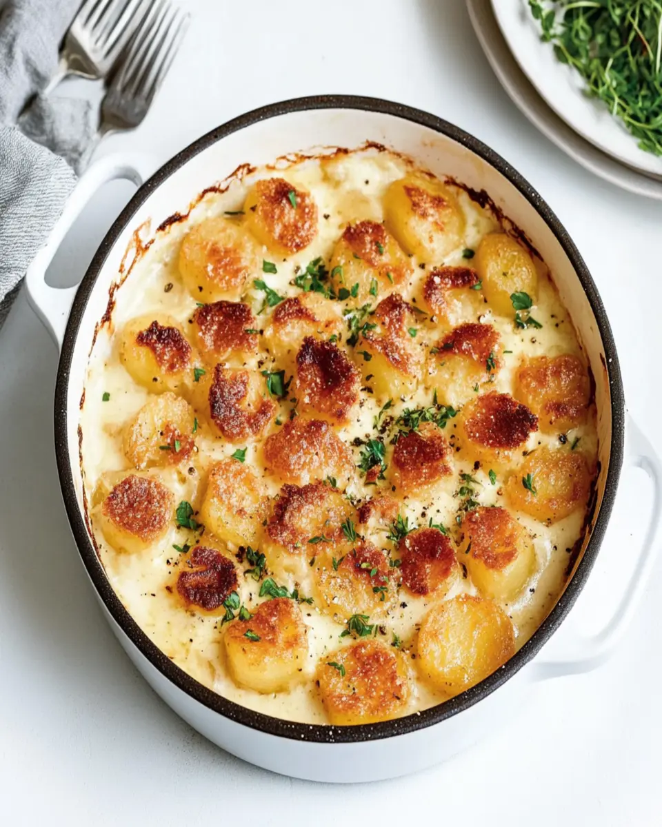 Creamy potato gem bake First Image First Image