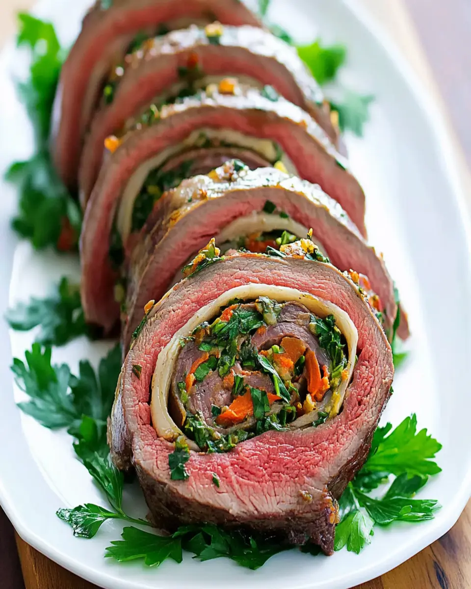 Stuffed Flank Steak First Image First Image