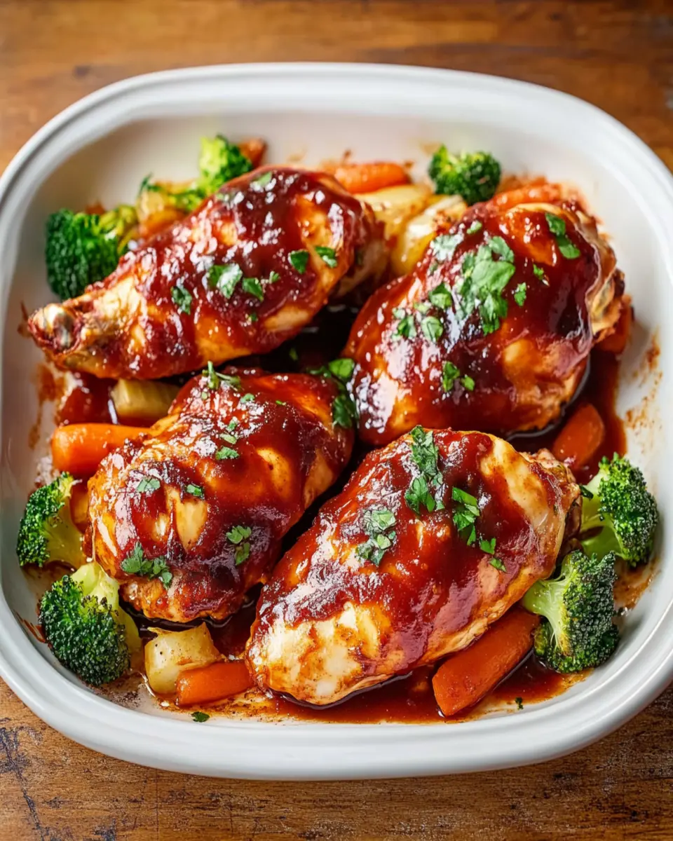 Baked Barbecue Chicken First Image First Image