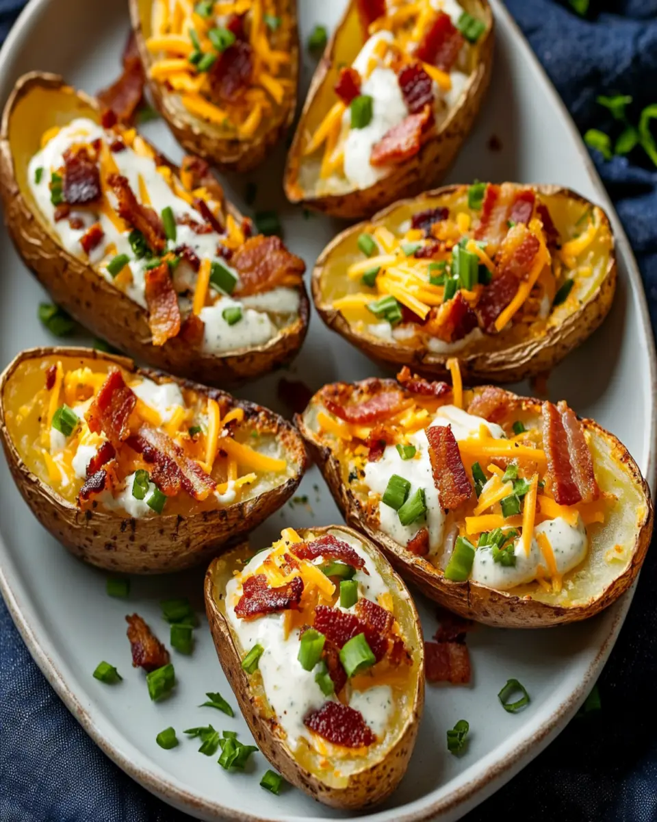Loaded Ranch Potato Skins First Image First Image