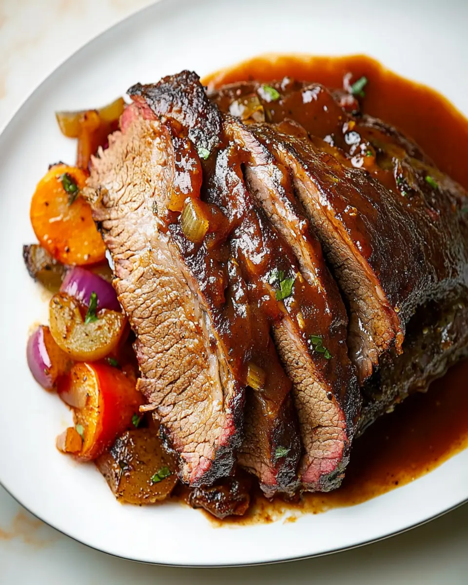 Slow-Cooker Brisket First Image First Image