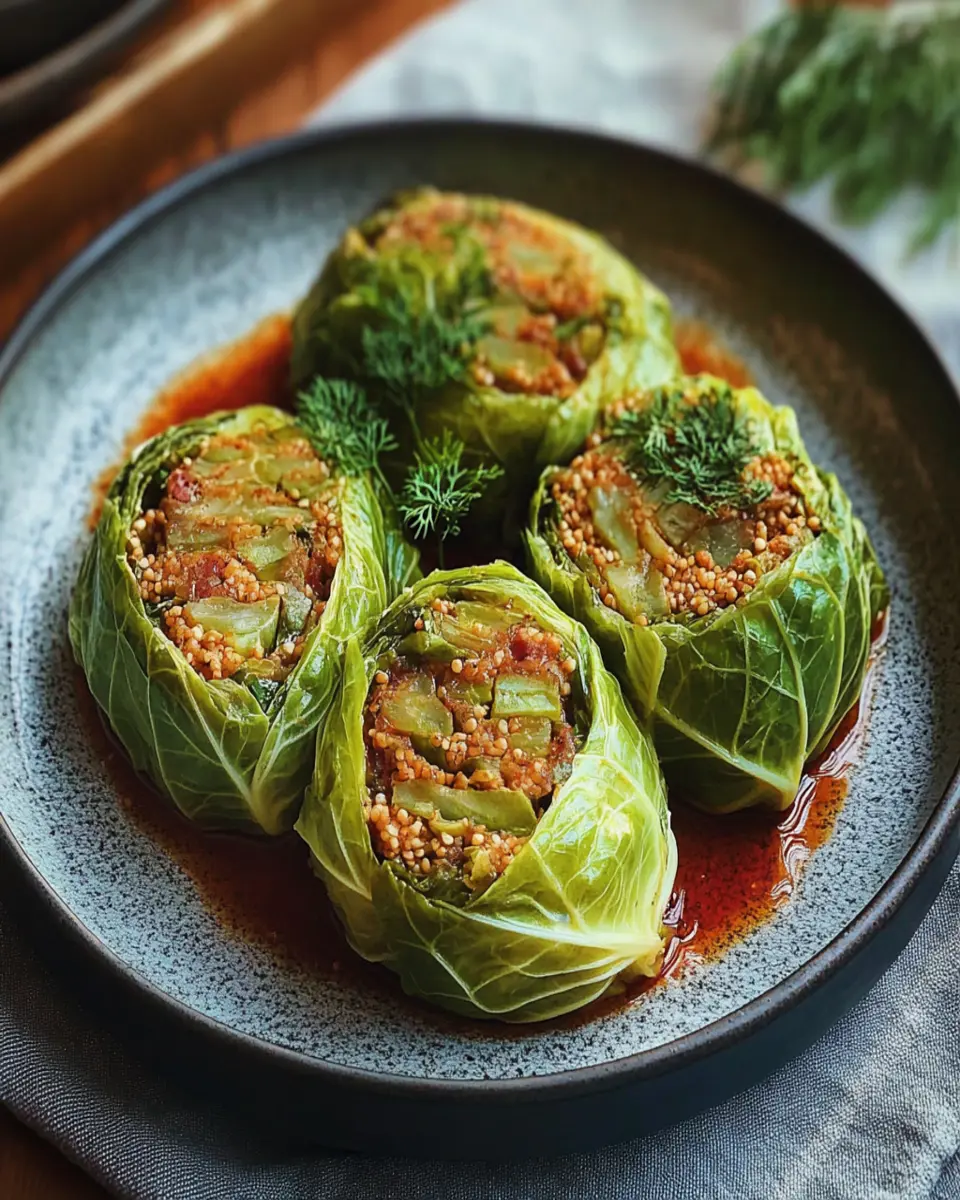 Lamb and buckwheat stuffed cabbage First Image First Image