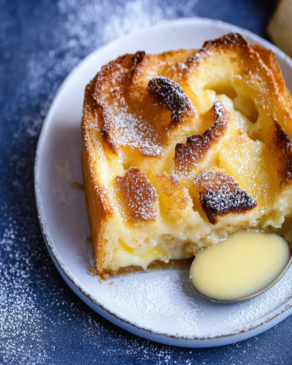 Classic bread and butter pudding First Image First Image