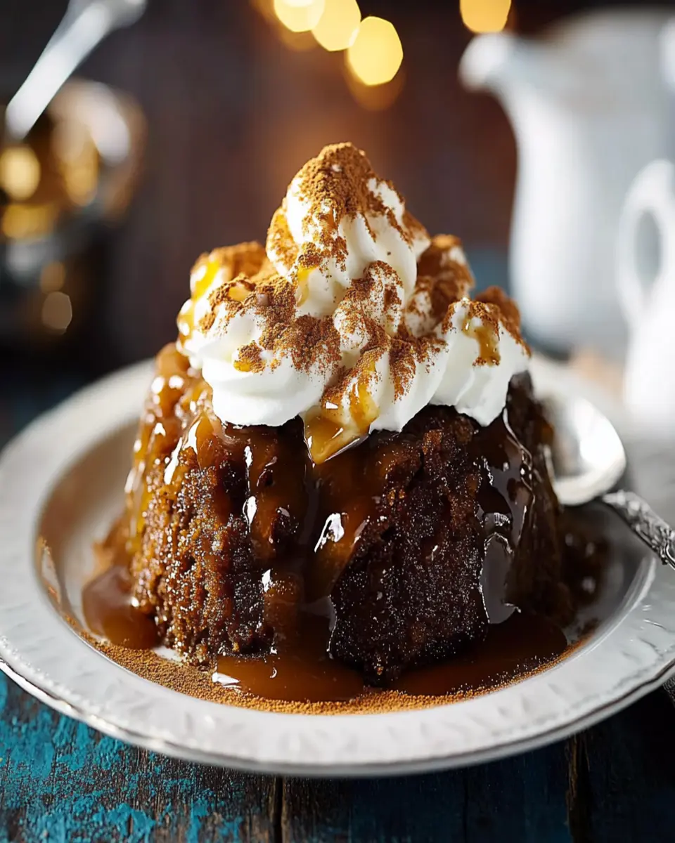 Gingerbread Pudding Cake First Image First Image