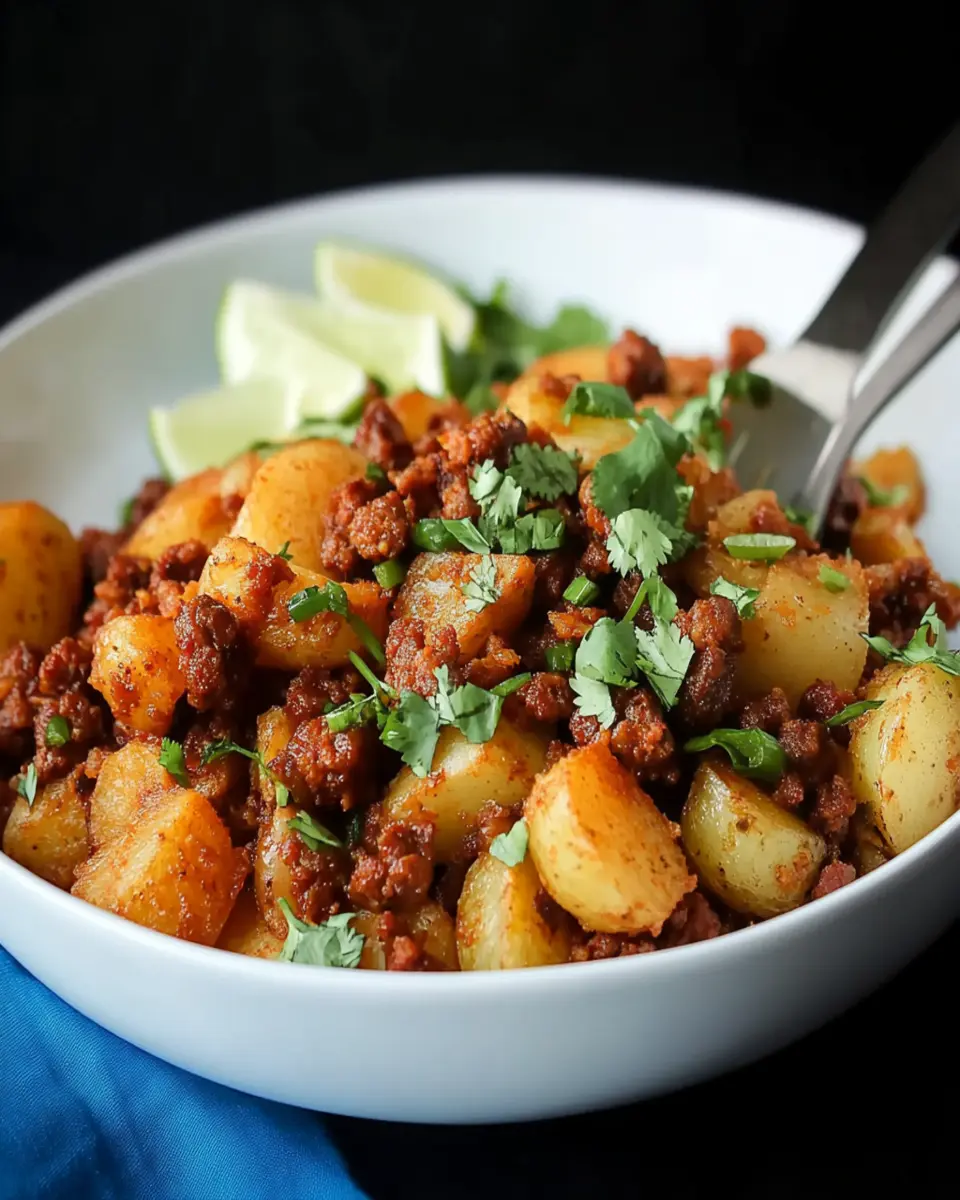 Papas con Chorizo First Image First Image
