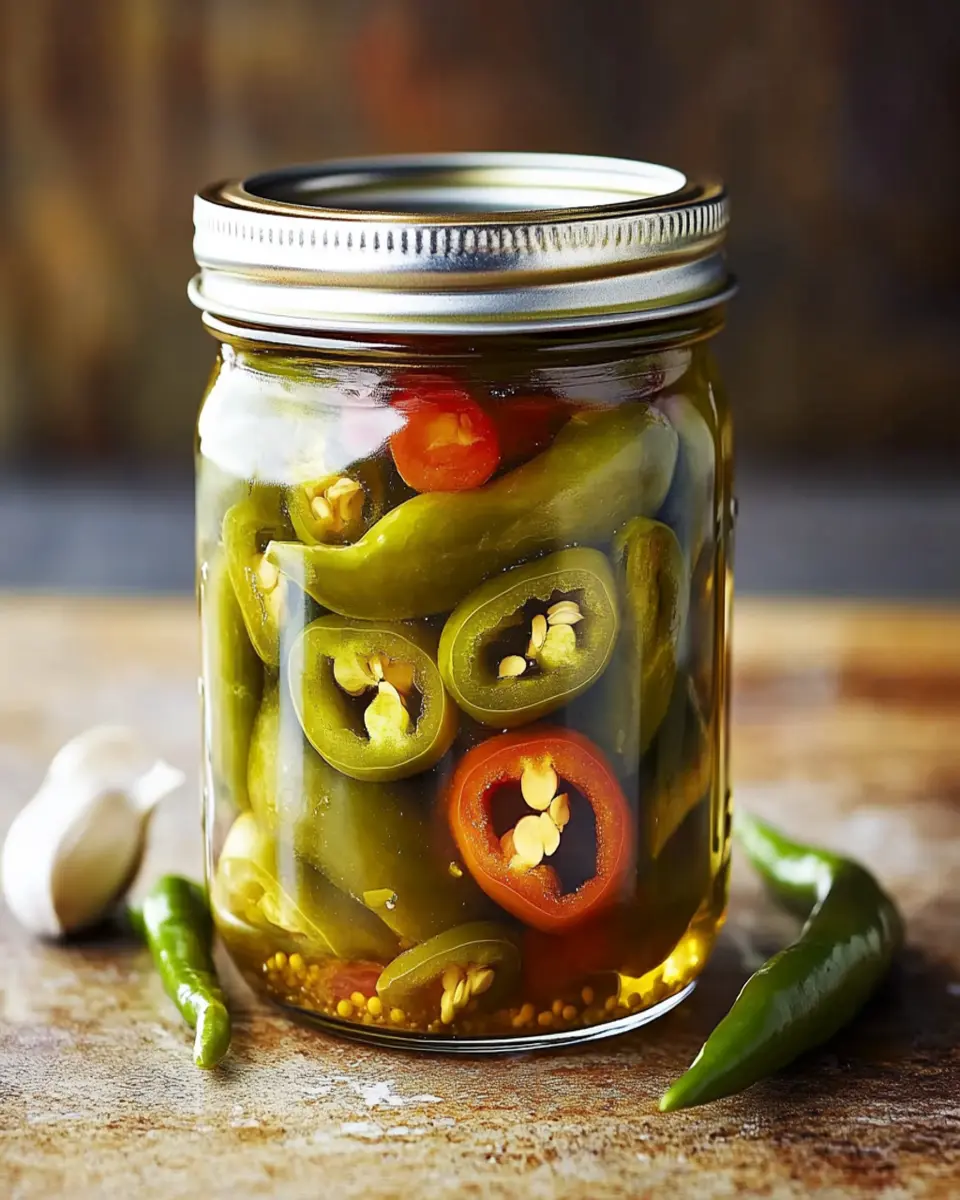 Pickled Serrano Peppers First Image First Image
